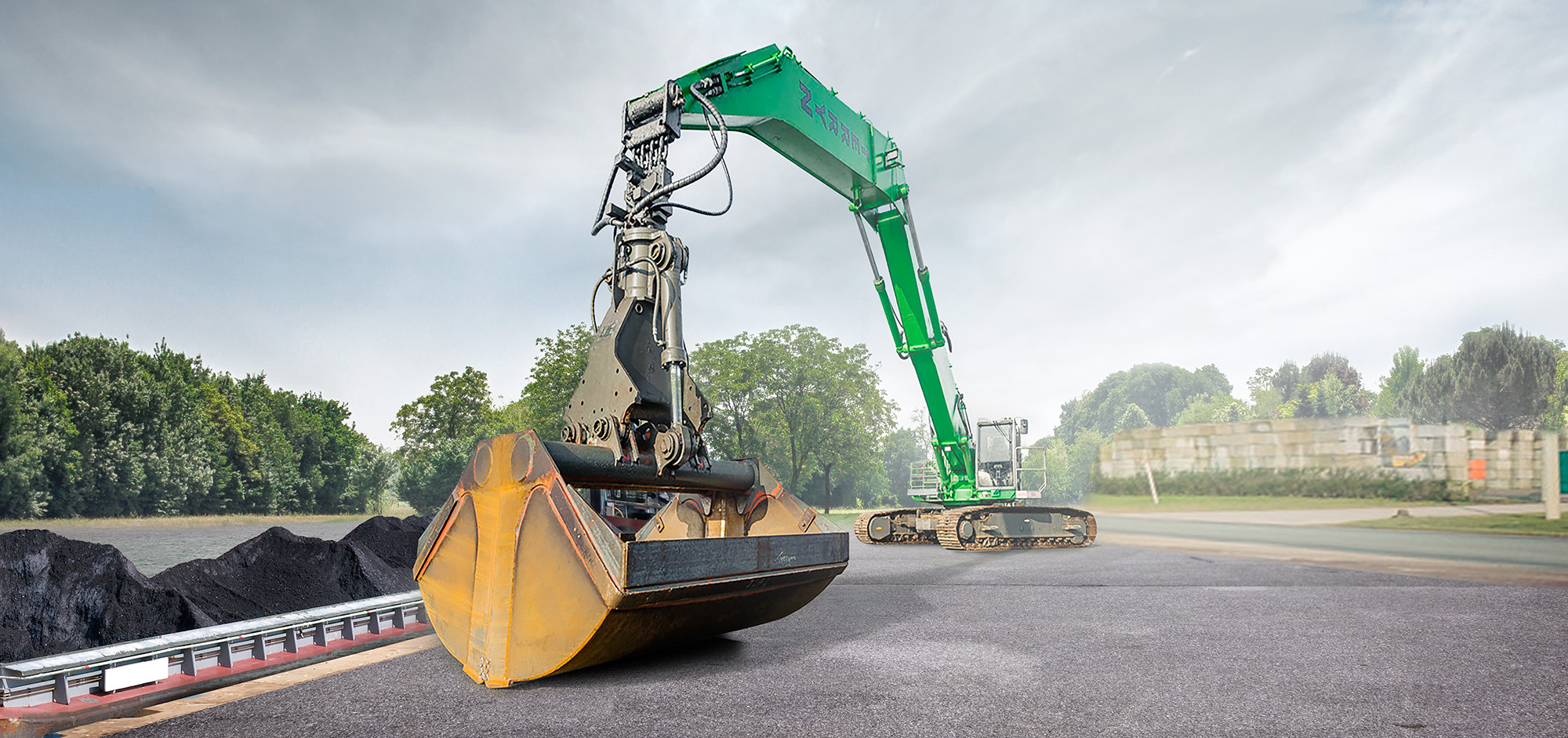 Lossen van binnenschepen